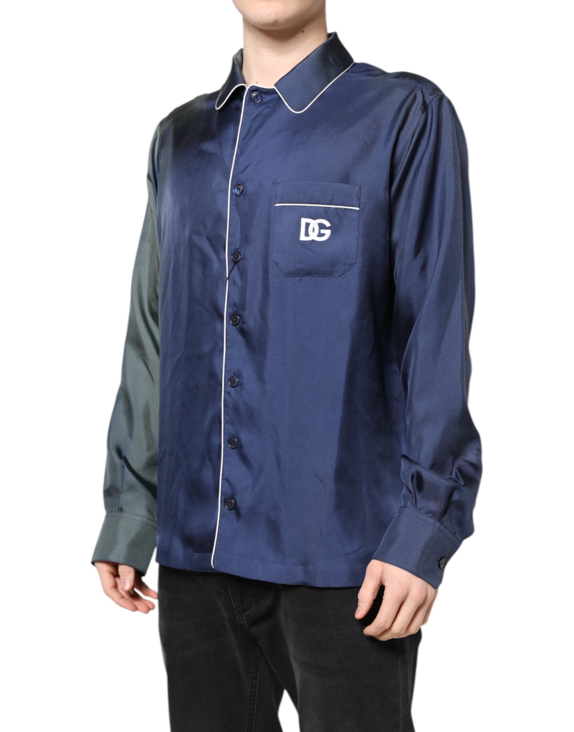 Dolce & Gabbana Multicolor Lounge Pyjamas Shirt